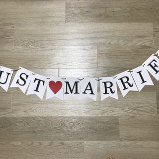 JUST MARRIED ガーランド