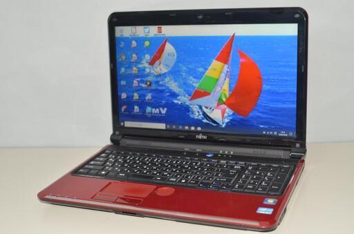 最新Windows10+office 爆速新品SSD256GB 富士通 LIFEBOOK AH56/C i5-2520M/4GB/15.6インチ/ブルーレイ/無線/Webカメラ/HDMI/便利なソフト