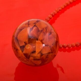 K18 珊瑚 ネックレス 品番n20-382