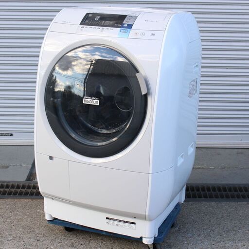 T607) HITACHI 日立 BD-V5600L ドラム式電気洗濯乾燥機 2014年製 9kg 9.0kg 乾燥6.0kg ヒートリサイクル 風アイロン ビッグドラム