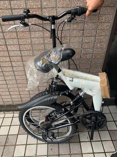 未使用品折り畳みマウンテンバイク