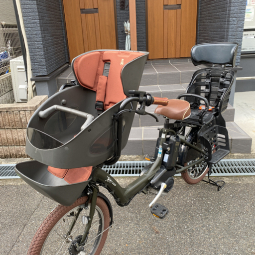 YAMAHAアンジェリーノ電動自転車3人乗り子供乗せ