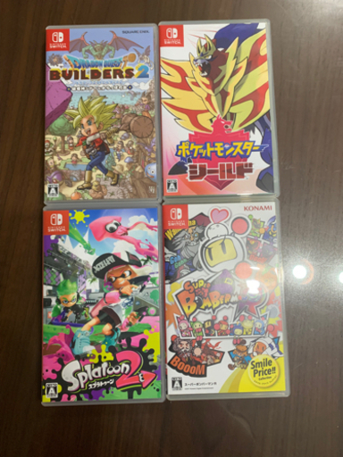 【中古】任天堂スイッチ　switch カセット　まとめうり