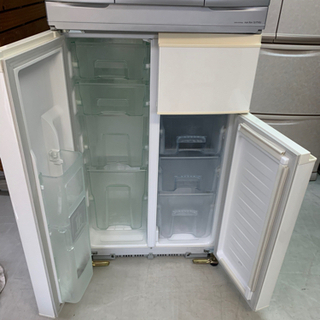 【リサイクルサービス八光　田上店　安心の1か月保証　配達設置ok】シャープ SHARP SJ-PV40J-W [冷蔵庫 401L 4ドア]　2005年製 リサイクルサービス八光 田上店 安心の1か月保証 配達設置ok】シャープ