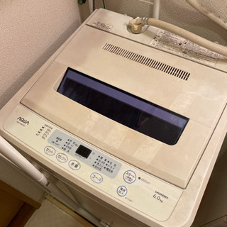 AQUA AQW-S601 全自動電気洗濯機　6kg