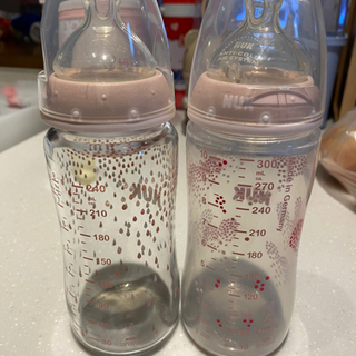 ヌーク哺乳瓶🍼ガラス&プラスチック