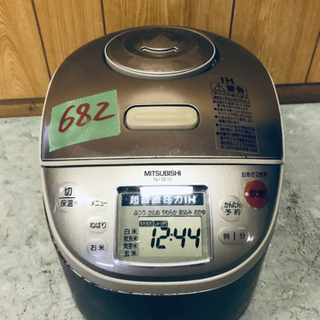 682番 三菱✨圧力IHジャー炊飯器✨NJ-SE10-S‼️