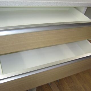 R088 国産 共和産業 キッチンボード、食器棚、幅121cm 美品