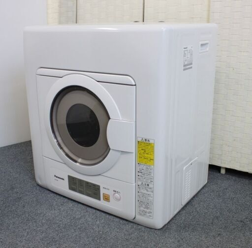 パナソニック 衣類乾燥機 乾燥容量6.0㎏ 左開き ホワイト NH-D603-W 2019年製 Panasonic 乾燥機 中古家電 店頭引取歓迎 R3875)