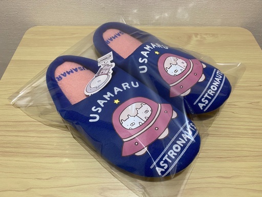 ★未使用｜うさまる ルームシューズ アストロノーツ｜販売終了品