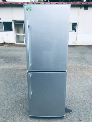 696番 三菱✨ノンフロン冷凍冷蔵庫✨MR-H26T-S‼️