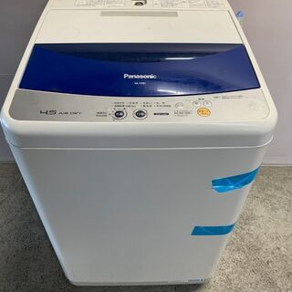 【無料】Panasonic 4.5kg洗濯機 NA-F45B1 ...