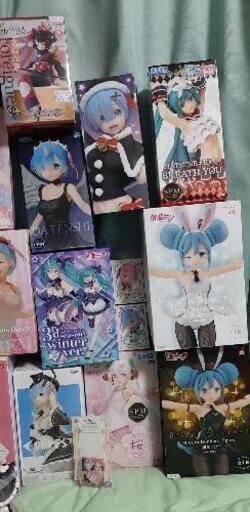 Re:ゼロから始める異世界生活、初音ミク、葛飾北斎 フィギュア