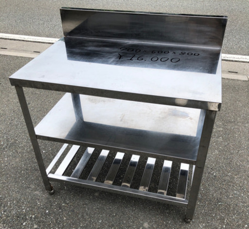 ⭐︎中古品　作業台　900x600x800mm 厨房機器⭐︎