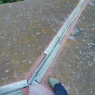 屋根修理！