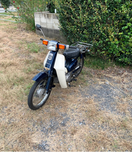 スーパーカブカスタム　4速セル付き　原付　バイク　50cc   車体
