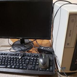 デスクトップパソコン一式 すぐ使用できます - パソコン