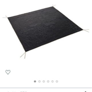 テント LOGOS 2回のみ使用 別売りグランドシート、ポール、ロープをセット販売