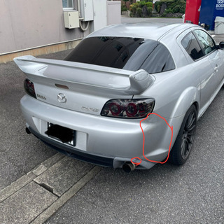 RX-8 フロントバンパー リアバンパー セット