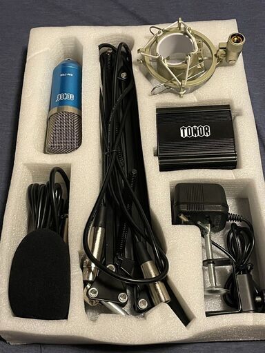美品】BlackmagicDesign ATEMmini＋コンデンサーマイク