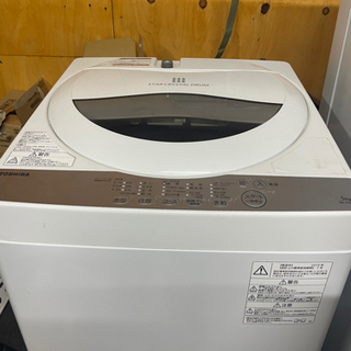 TOSHIBA 洗濯機 5kg 2019年製