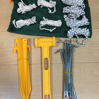 【受け渡し者決定しました】【引取限定】訳有り未使用　コールマン　タフドーム　2725 スタートパッケージ　テント