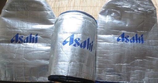 アサヒ生ビール　樽生保冷カバー　19L×2　10L×1