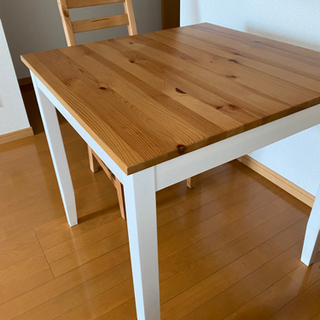 【ネット決済】IKEA ダイニングテーブル・チェア1脚