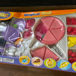 子ども用　おもちゃ　ケーキセット　magic chef 現状品