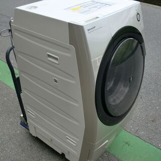 引取り歓迎◆シャープ　ドラム式洗濯機　ES-Z100　洗濯9K　...