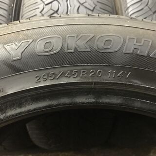 YOKOHAMA PARADA Spec-X 295/45R20 20インチ 夏タイヤ 4本 2016年製 ジープ