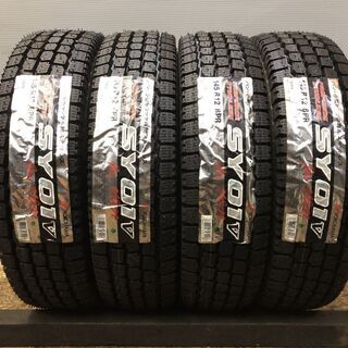 新品 YOKOHAMA PROFORCE STUDLESS SY01V 145R12 8PR LT 12インチ スタッドレス 4本　(VVT337) クレジットカード QR決済可能