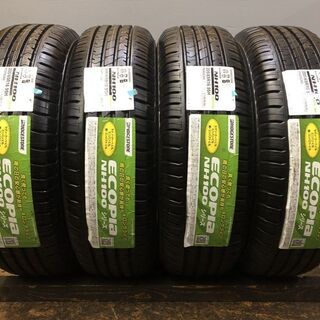 新品 BS ECOPIA NH100 205/65R16 16インチ 夏タイヤ 4本 2017年製 アルファード エスティマ ティアナ ステージア等　(VVT354) クレジットカード QR決済可能
