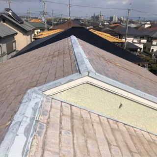 屋根修理 雨漏り 瓦 カラーベスト - 堺市