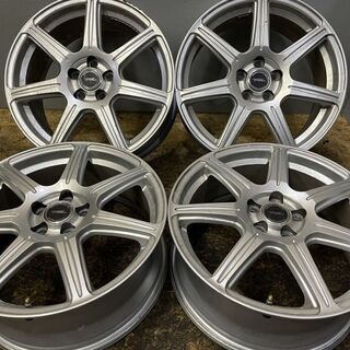 BS TOPRUN トップラン 社外ホイール 17インチ 4本 7J5HPCD100+53 レガシィ エクシーガ等 (VHA302) クレジットカード QR決済可能 BS TOPRUN トップラン 社外ホイール 17インチ 4本 7J5HPCD100+53