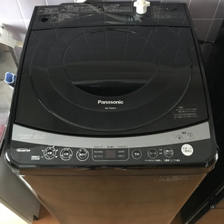 【お話中】Panasonic洗濯機　黒家電　取扱説明書付き