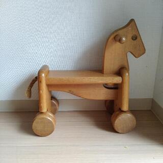 【ネット決済】おもちゃの木材の馬🐴