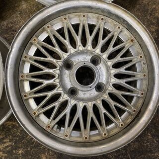 HOSHINO IMPUL インパル 15インチ 4本 6.5J4HPCD114.3+19 メッシュ 希少 当時物 旧車ホイール　(VHL200) クレジットカード QR決済可能