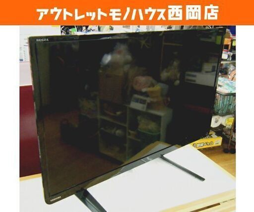 液晶テレビ 32型 2014年製 東芝 32S8 レグザ REGZA 黒 西岡店