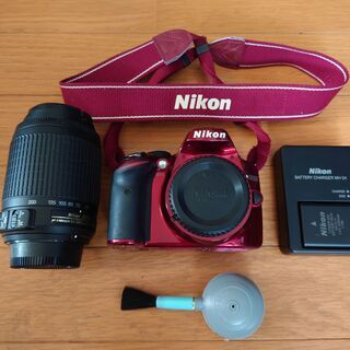 ニコン Nikon D3200 ワインレッド 望遠レンズキット