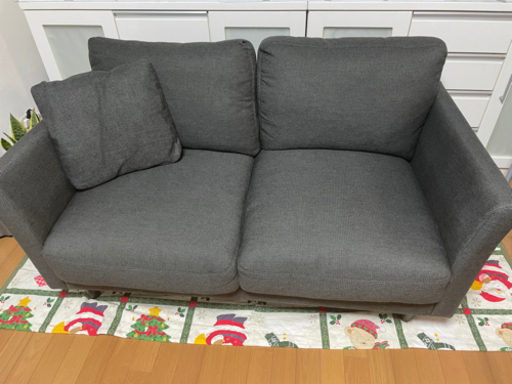 取引決定:美品　グレーソファ