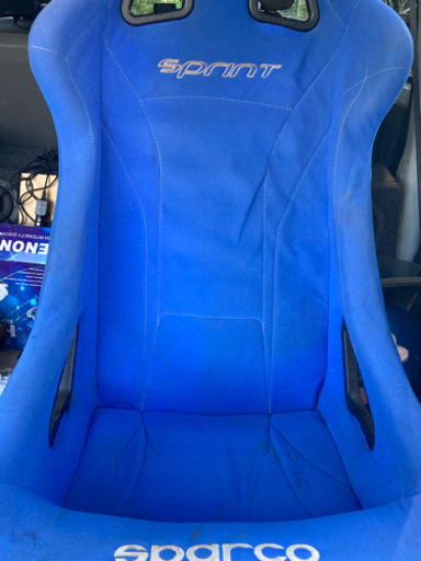 バケットシート スパルコ製青 スパルコ フルバケ rev 青 - メルカリ