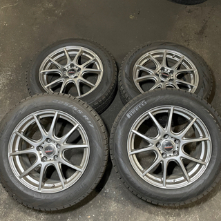 V37スカイライン】225/55R17 ice ASIMMERICO PIRELLI スタッドレス 4本 
