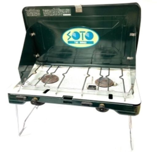 【✨アウトドア用品✨】SOTO　新富士バーナー　 ガスコンロ 焼き台　ST-50　ツーバーナー