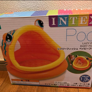 【急募】INTEX 家庭用プール　幼児　ベビープールの画像