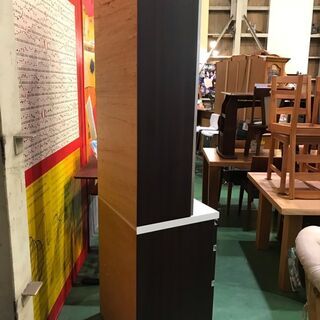  【愛品館八千代店】パモウナ　2枚扉食器棚【愛八KT】