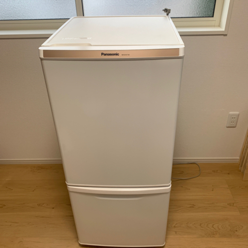 パナソニック製 冷凍冷蔵庫 NR-B147W-W 138L 2015年製