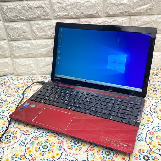 人気のレッド！高性能Corei7 メモリ8GB HDD1000GB 東芝 ノートパソコン