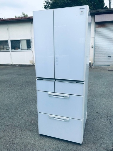 ♦️EJ695番 SHARPノンフロン冷凍冷蔵庫 【2014年製】