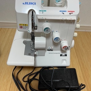 JUKI 1本針3本糸差動送り付きオーバーロックミシン&子供